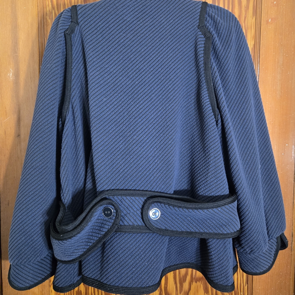 Marc By Marc Jacobs Textured Navy Bomber Jacket - image 2